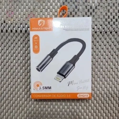 Adaptador Fone iPhone Lightning Apple Novo - Garantia