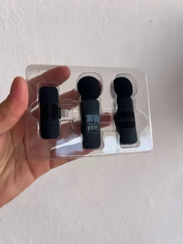 2 Microfones lapela original BOYA 