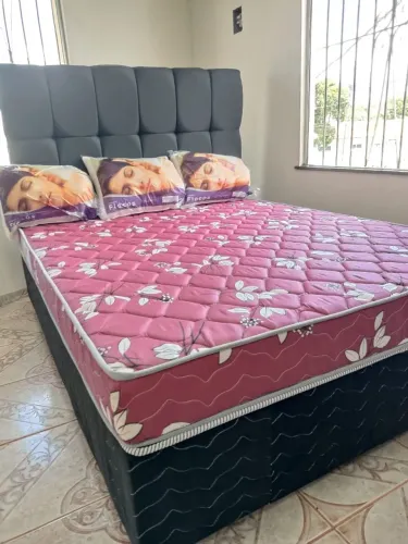 BASE + COLCHÃO CASAL, VALOR PROMOCIONAL ÚLTIMA UNIDADE
