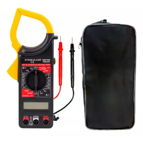 Alicate Amperímetro Digital DT266 Clamp Meter