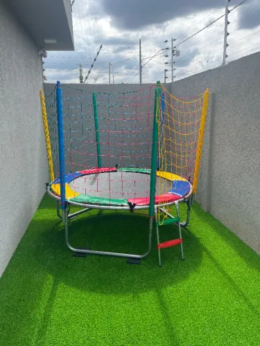 CAMA ELÁSTICA INFANTIL 2,00m - LONA IMPORTADA