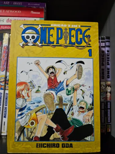 Mangá one piece 3 em 1, vol 1