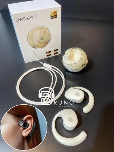 Fone de Ouvido Bluetooth Sem Fio OWS-BY01