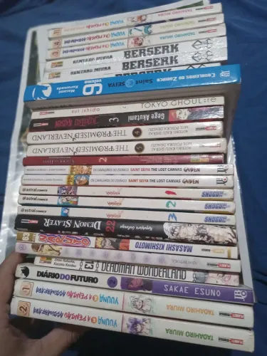 Troco ou vendo mangás e HQs