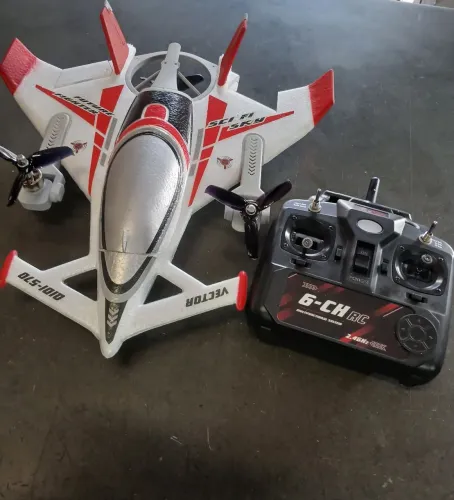 Aviao drone vtol motores bruxeles 2 baterias 2s Novo Na caixa 