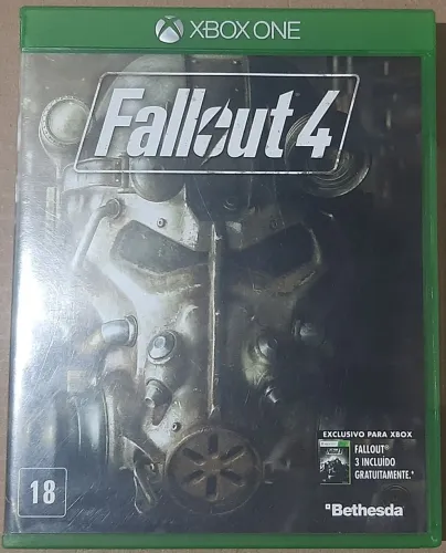 Jogo do xbox one fallout 4 semi-novo