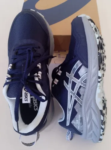 Tênis Asics Gel-Venture 10 Feminino -CINZA/AZUL
