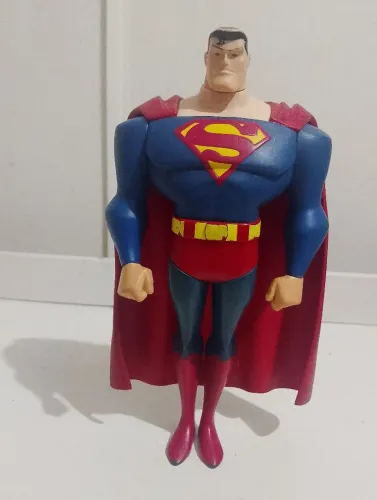 Superman desenho da Liga da Justiça - boneco 25 cm