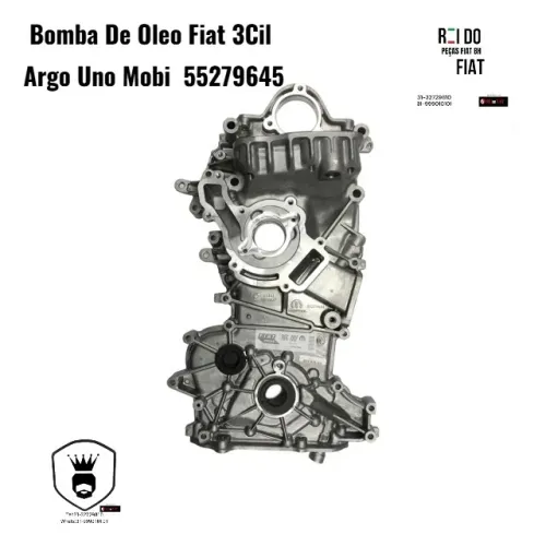 Bomba de oleo fiat Argo, Uno e Mobi 3 cilindros