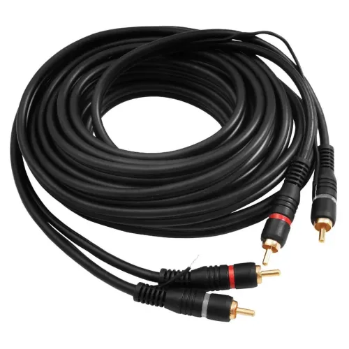 Cabo de audio RCA 5 metros blindado