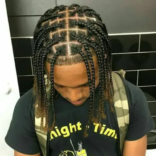 Tranças boxbraid natural 