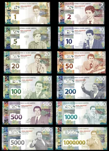 Coleção histórica Silvio Santos. 