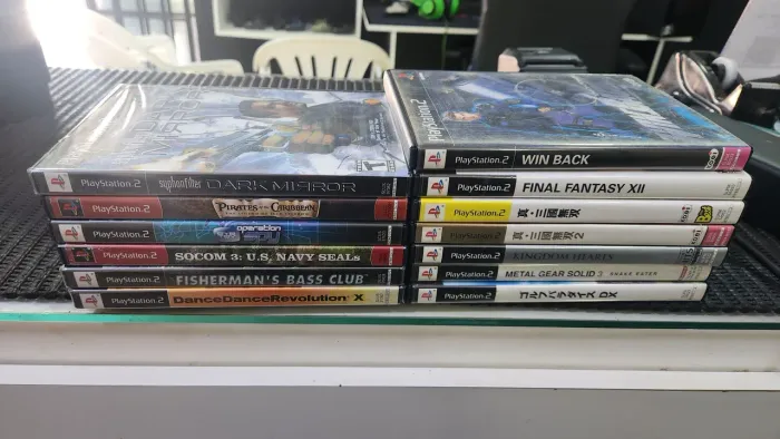 Lote 13 Jogos Playstation 2 originais, 7jp 6 americano 