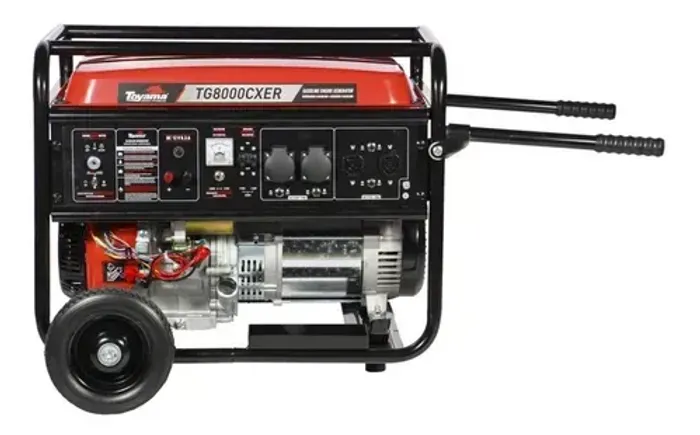 GERADOR TOYAMA GASOLINA TG8000CXER MONOFASICO 115/230V 60HZ 7.2KW