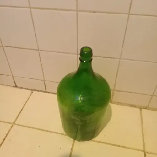 garrafao de vidro antigo