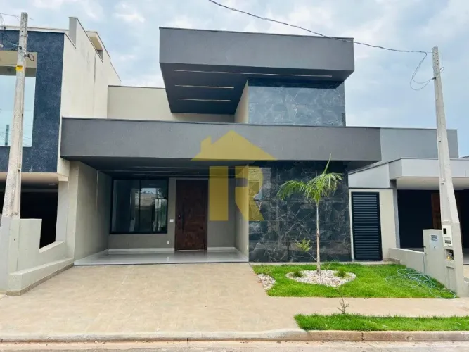 Casa em Condomínio à Venda em São José do Rio Preto-SP, 3 suítes, 4 vagas, 134m² no Ideal 