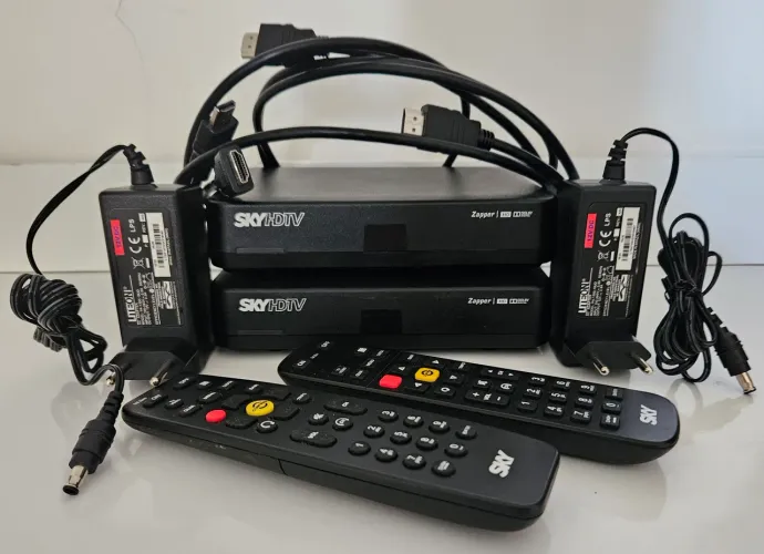 Kit SKY HD - Receiver  + Controle Remoto + cabo 