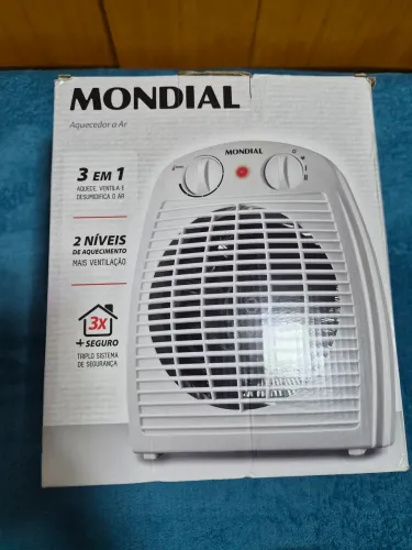 Aquecedor Mondial 3 em 1