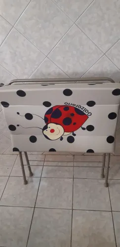 Trocador Infantil com Design de Joaninha