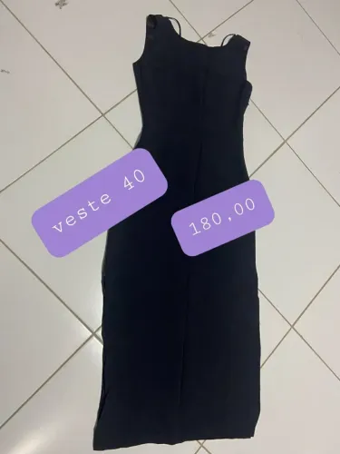 VESTIDO PRETO - LINDISSIMO - SEMI NOVO