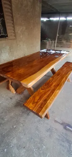 Mesa rústica