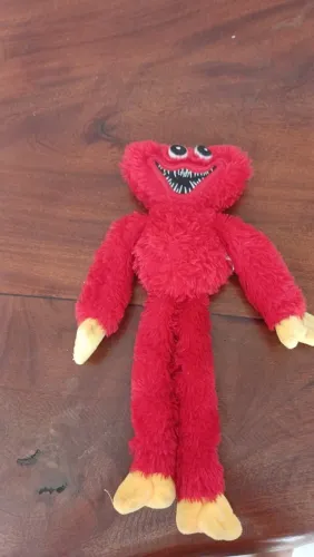 (Pelúcia de mini huggy wuggy vermelho) 