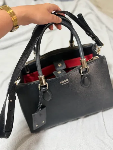 Bolsa Schutz Original Preta Grande Elegante + Espaçosa