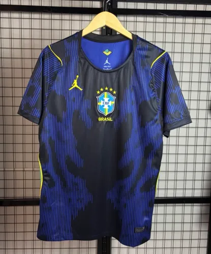 Camisa Brasil Azul Amarela Taliandesa Premium