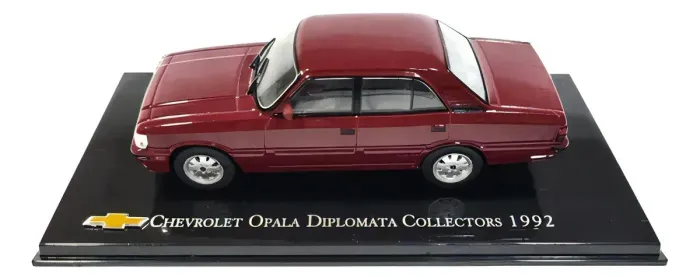 Opala Diplomata 1992 Chevrolet Collection Salvat 1/43 Vinho