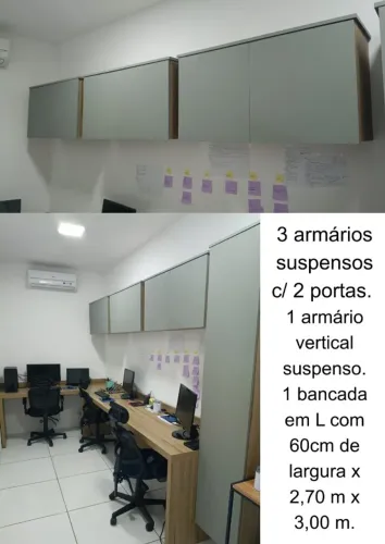 Escritório Planejado Completo - Excelente Estado | Pronto para Uso