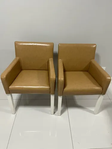 2 cadeiras de jantar / poltrona de braço 
