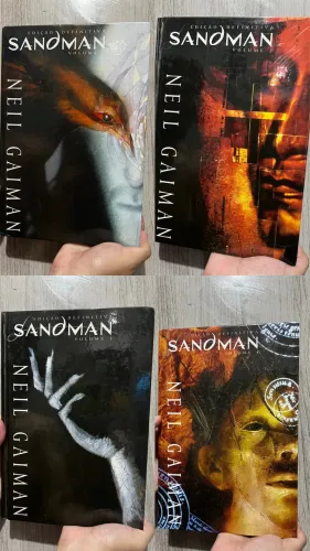 Quadrinho Sandman (Vol. 01 a 04 - Edição Definitiva)