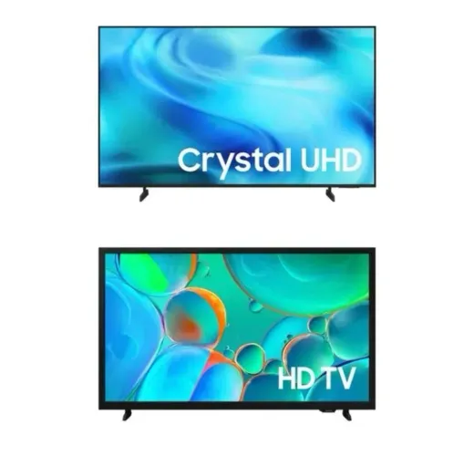Samsung Smart TV 50" Crystal UHD 4K U8000H 2026 + Samsung Smart TV 32" HD H5000F Combo