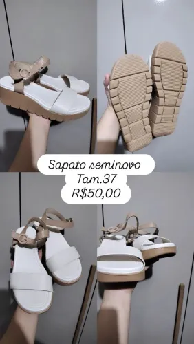 Sapato Feminino Seminovo 