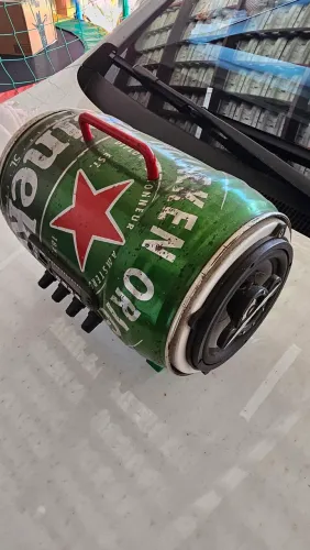 Som barril heineken (bem básico)