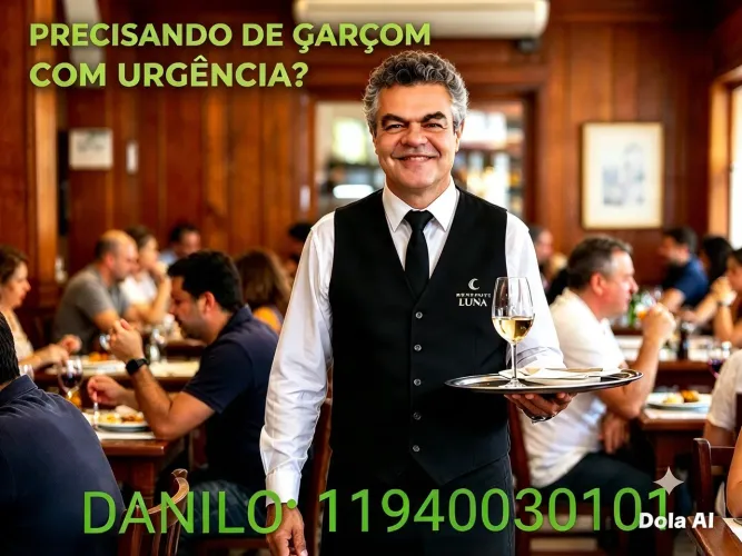 Garçom free lancer