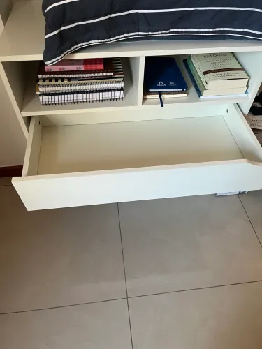 Armário Branco com Gavetas Tok Stok 