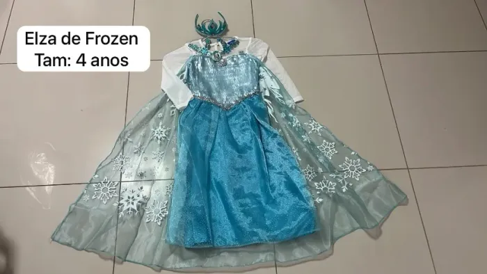 Vestido Elza de Frozen