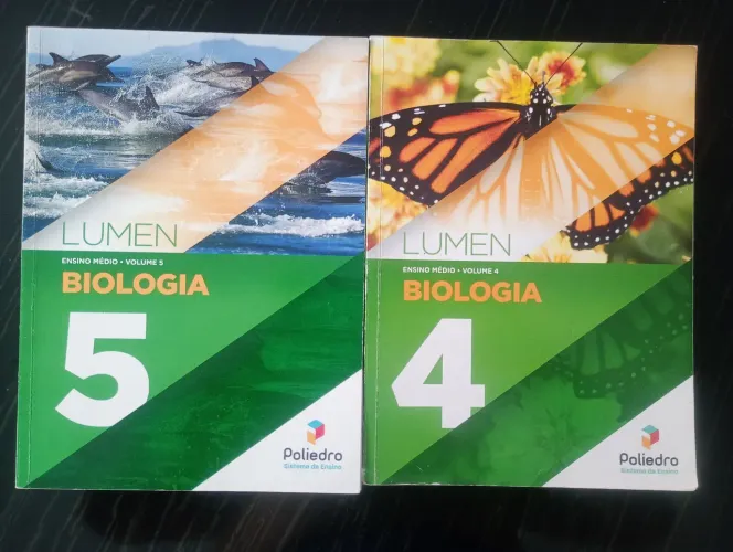 2 Livros de Bilogia Lumen - Editora Poliedro 