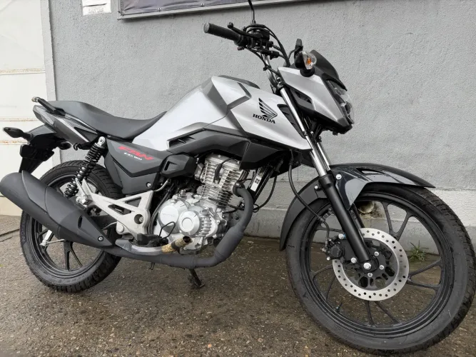CG FAN 160 2026 ZERO km PRATA