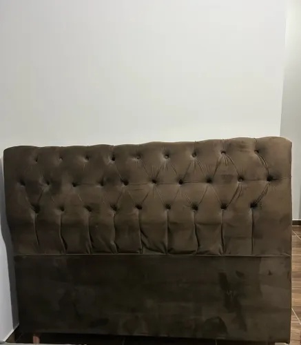 Cabeceira Estofada em Veludo