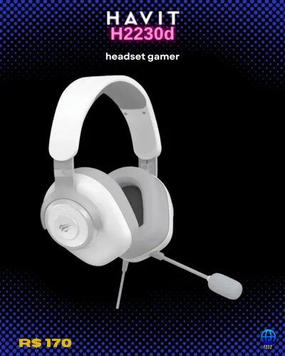 Fone Headset Havit H2230D NOVO