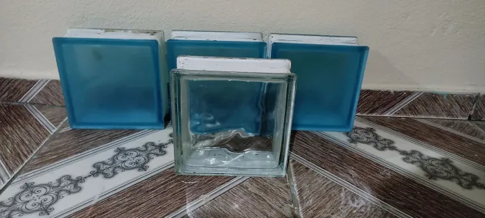 Tijolo blocos de vidro 
