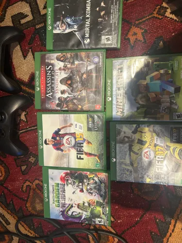 Conjunto Xbox One fat 500GB