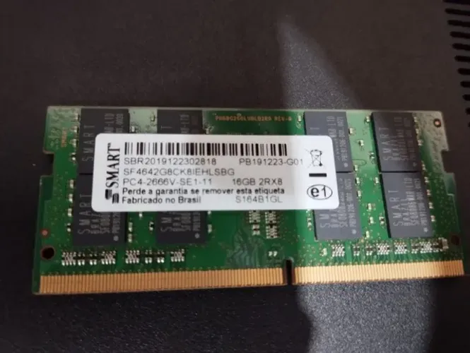 Memória ddr4 16gb Notebook
