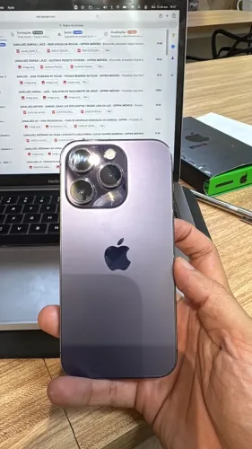 Iphone 14 pro 2.700 nota fiscal mt novo