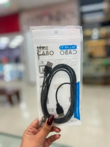 CABO EXTENSOR USB 2.0 MACHO/FEMEA
