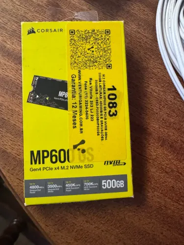 SSD Corsair MP600 GS de 500GB NVMe PCIe Gen4