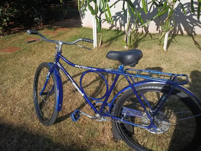 Bicicleta Monark cachimbada, toda reformada.