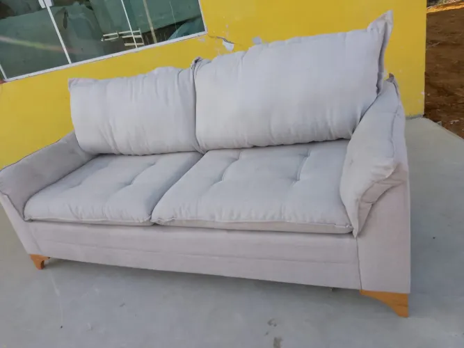 Promoção sofá de luxo 2m..beje...790.00